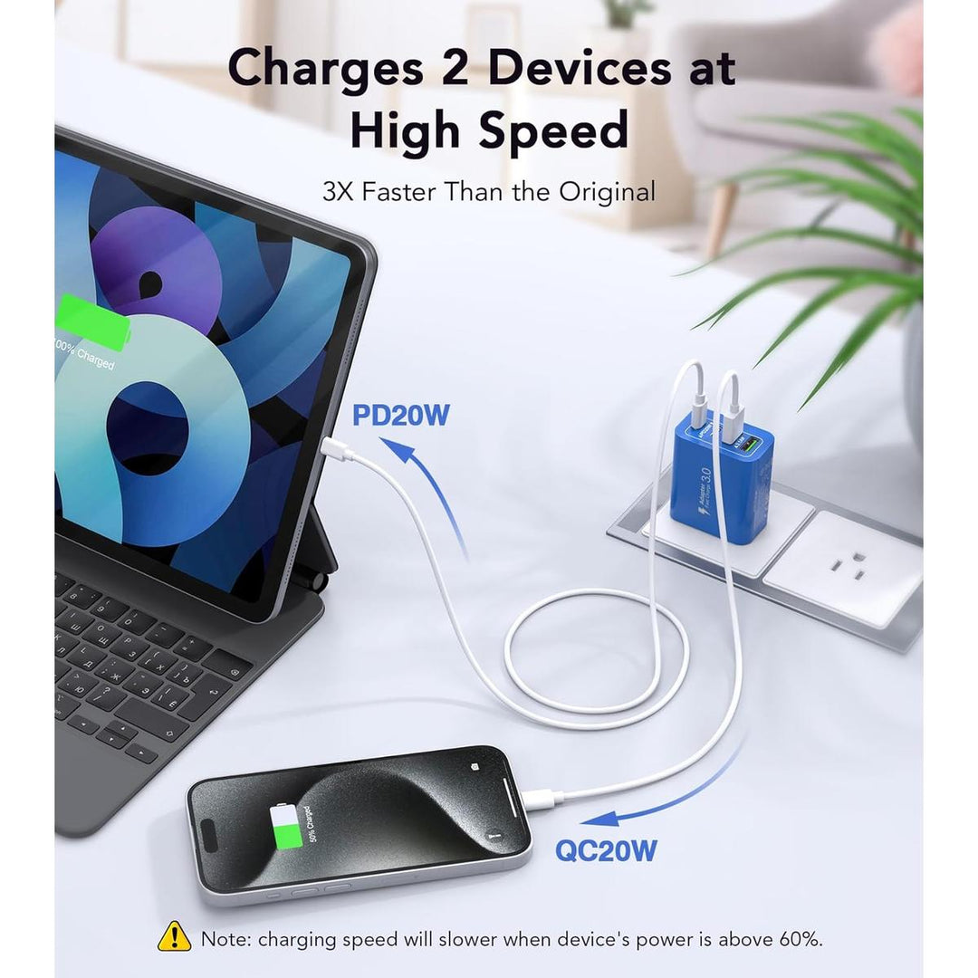 Dulums PowerPro 2-Pack USB C Charger - DOKUTRONIX
