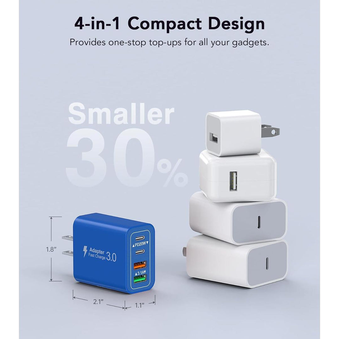Dulums PowerPro 2-Pack USB C Charger - DOKUTRONIX