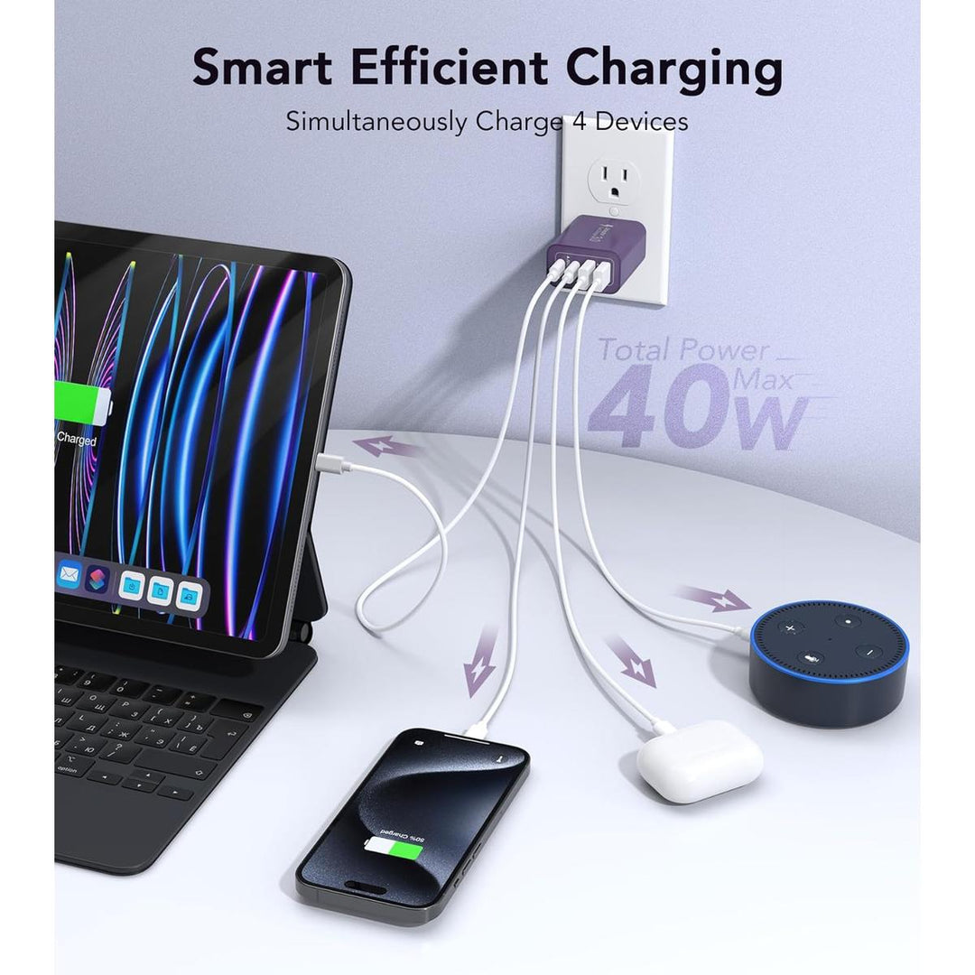 PurpCharge Duo Power Bank Combo - DOKUTRONIX
