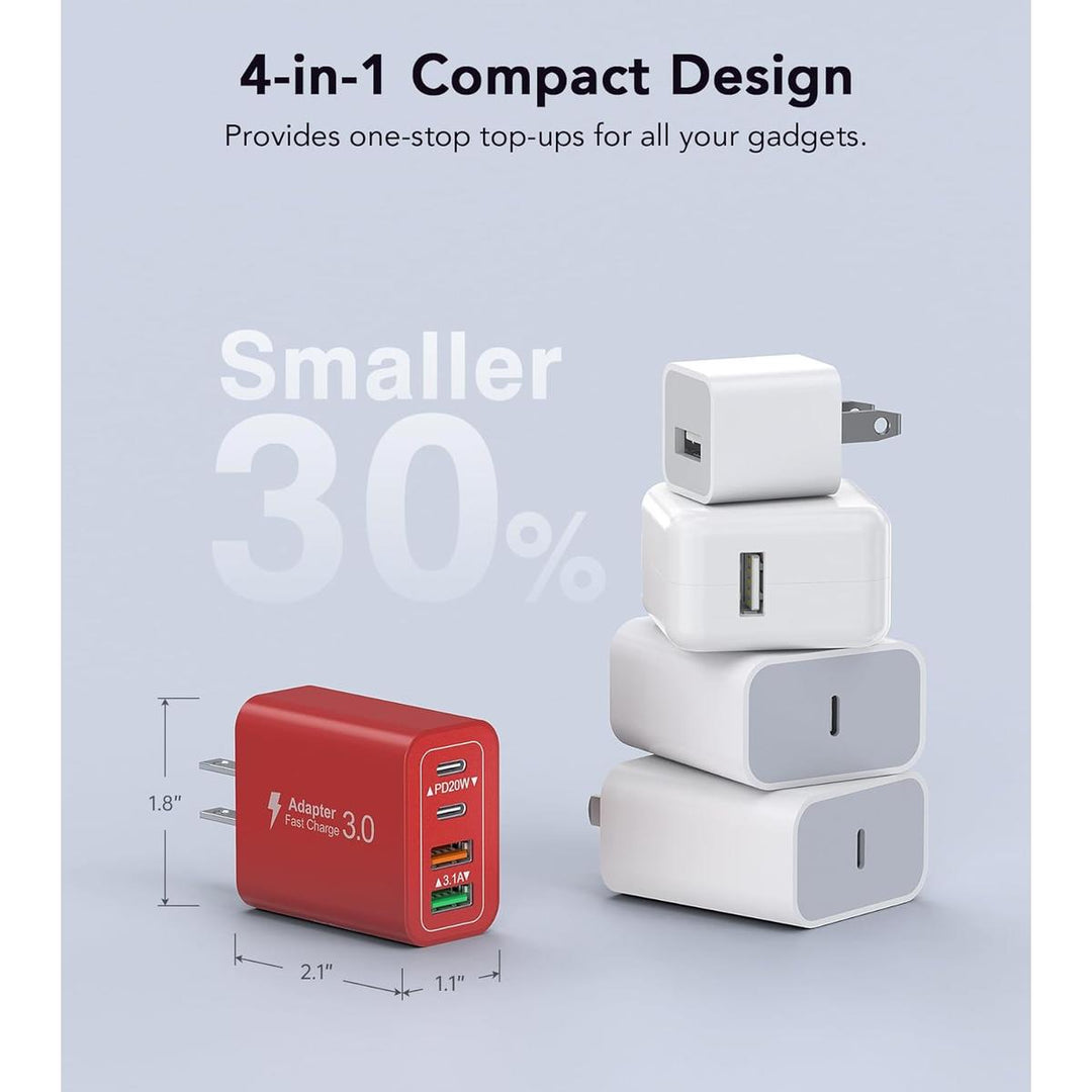 Dulums Red Duo Charger Set - DOKUTRONIX