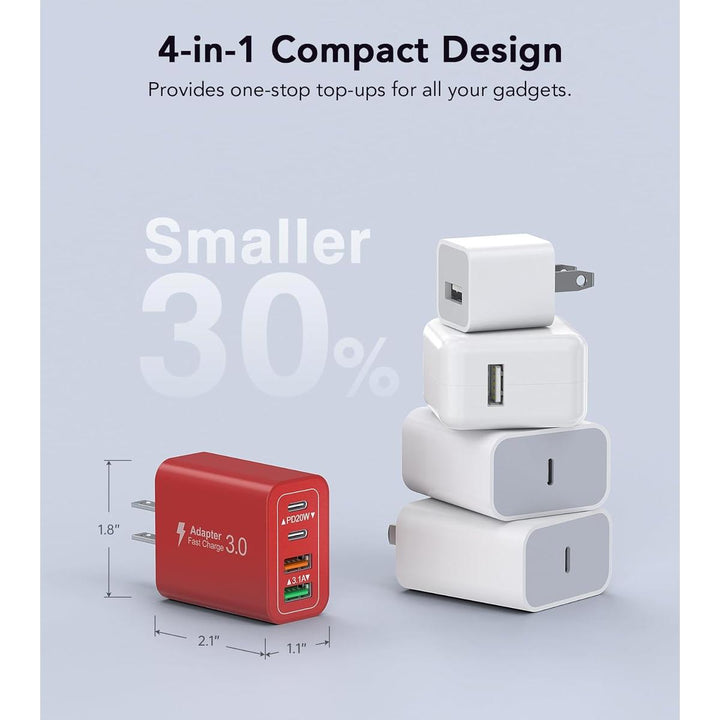 Dulums Red Duo Charger Set - DOKUTRONIX