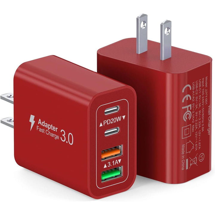 Dulums Red Duo Charger Set - DOKUTRONIX