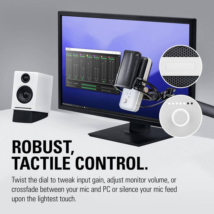 Elgato Wave:3 White - USB Condenser Mic - DOKUTRONIX