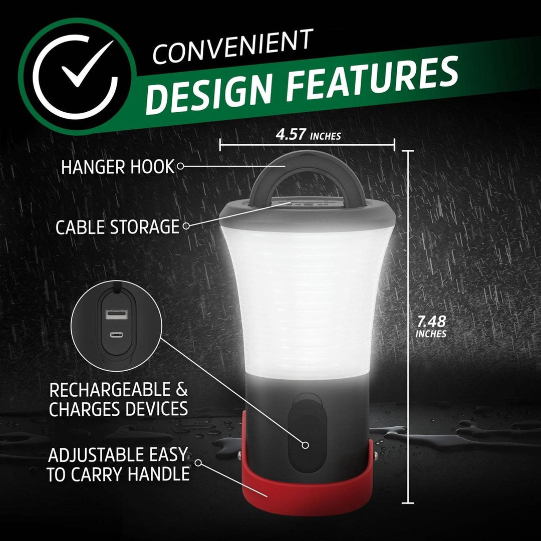 X1000 Bright & Rugged LED Camping Lantern - DOKUTRONIX