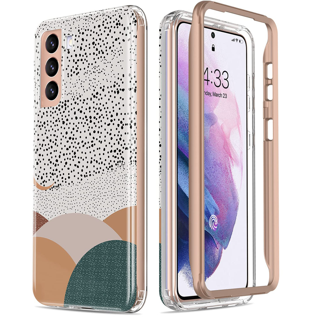 Galaxy S21 Glitter Marble Case - DOKUTRONIX