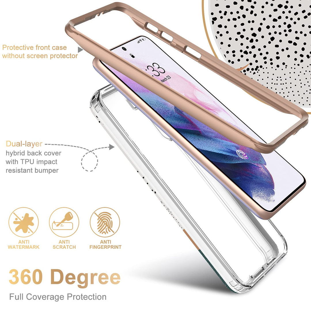 Galaxy S21 Glitter Marble Case - DOKUTRONIX