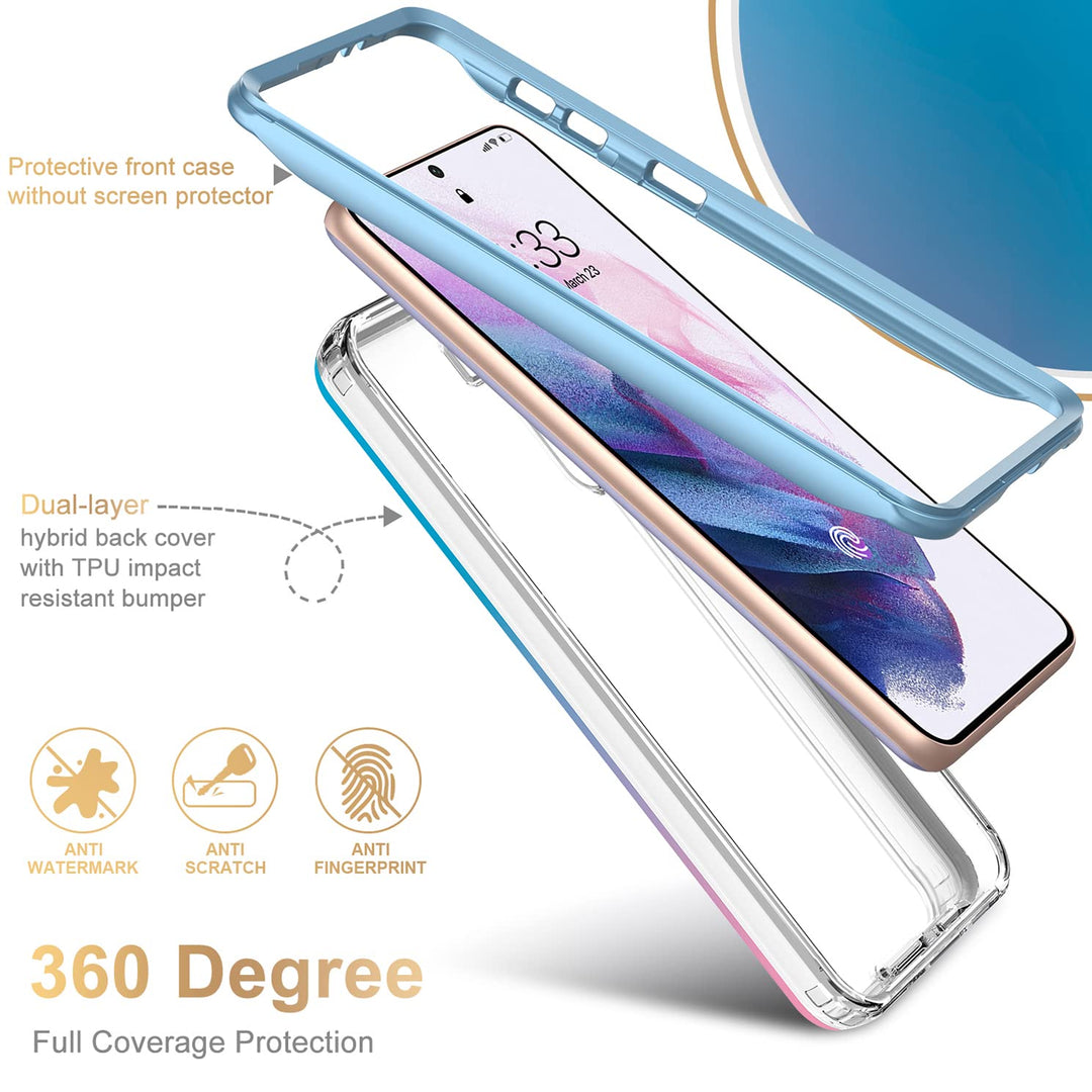 Galaxy S21 Glitter Marble Case - DOKUTRONIX