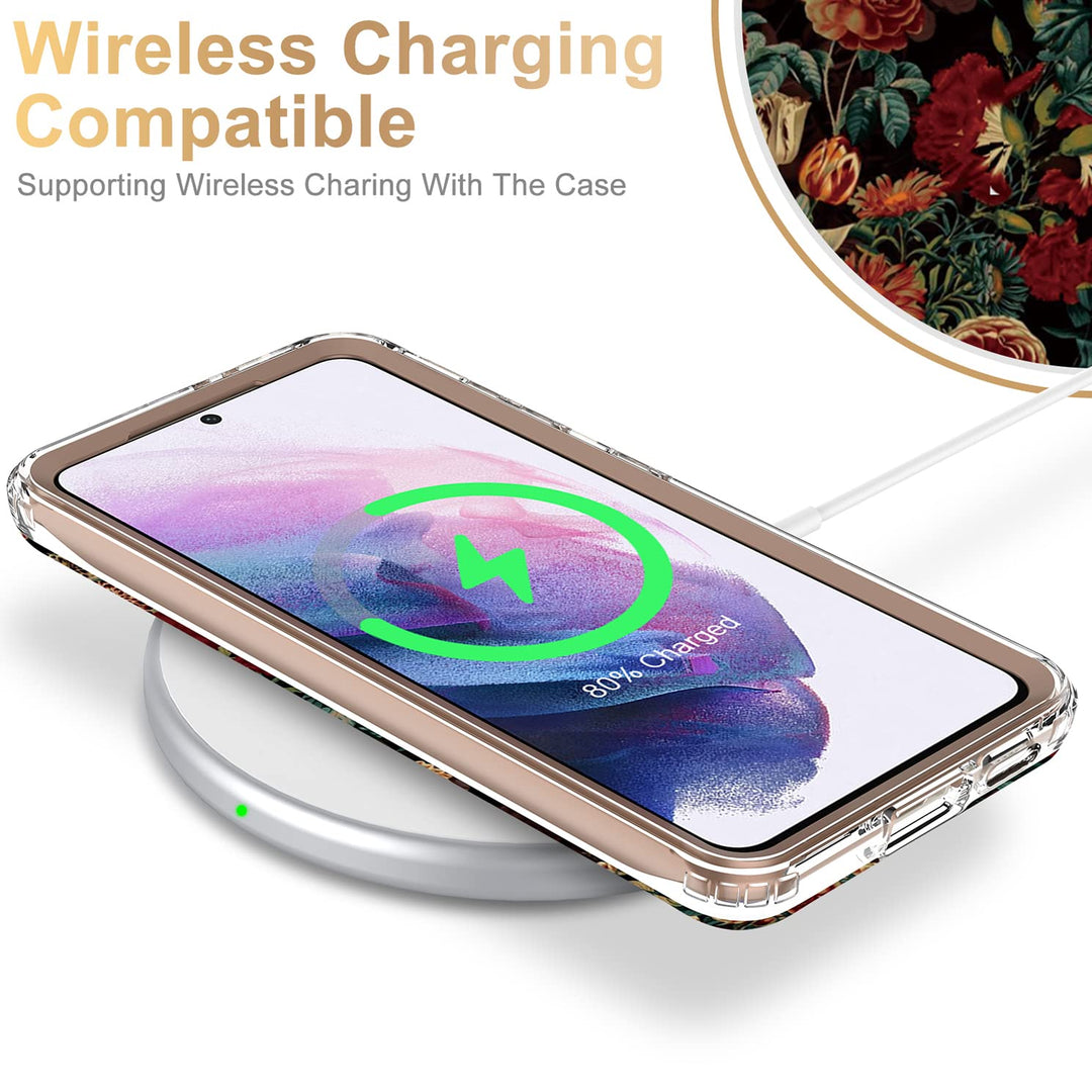 Galaxy S21 Glitter Marble Case - DOKUTRONIX