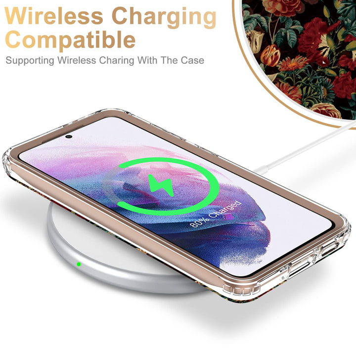 Galaxy S21 Glitter Marble Case - DOKUTRONIX