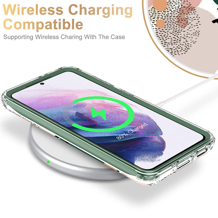 Galaxy S21 Glitter Marble Case - DOKUTRONIX