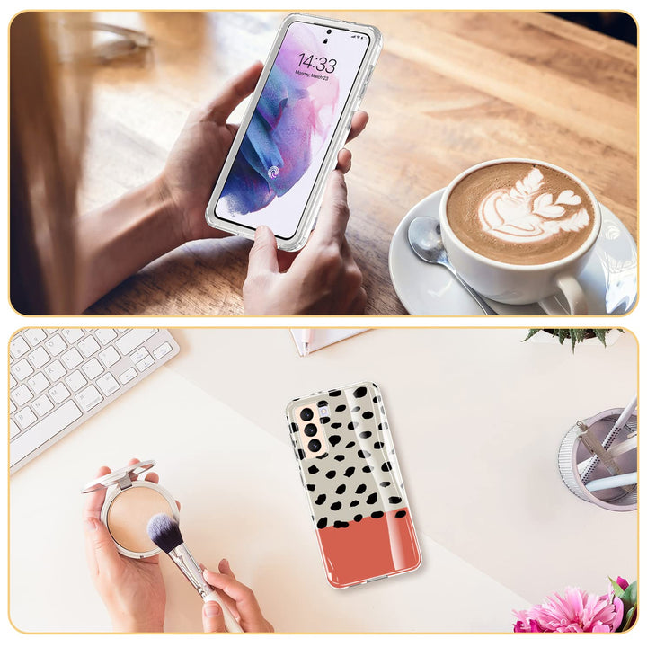 Galaxy S21 Glitter Marble Case - DOKUTRONIX