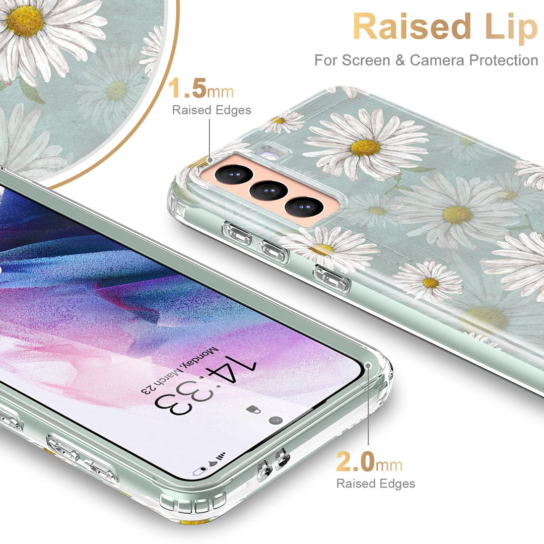 Galaxy S21 Glitter Marble Case - DOKUTRONIX