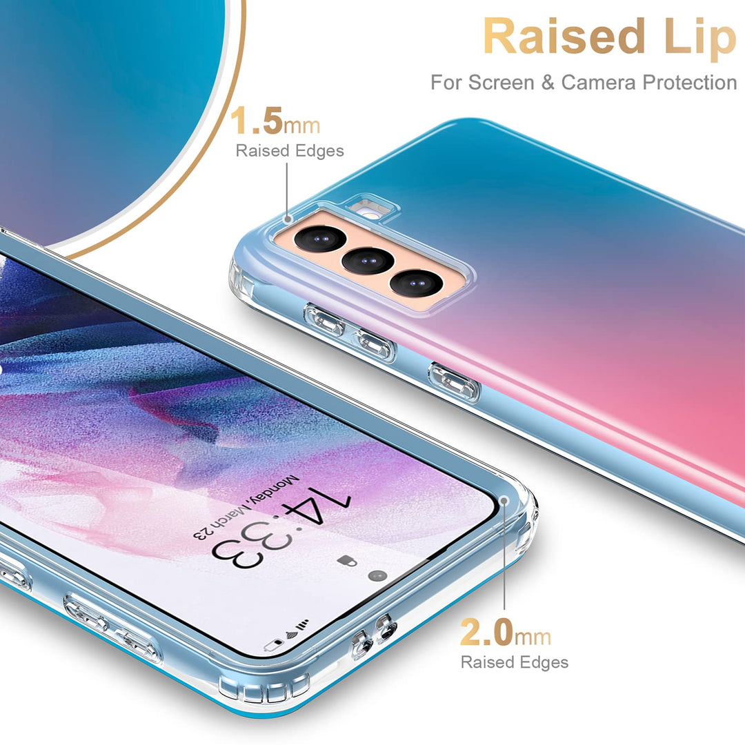 Galaxy S21 Glitter Marble Case - DOKUTRONIX