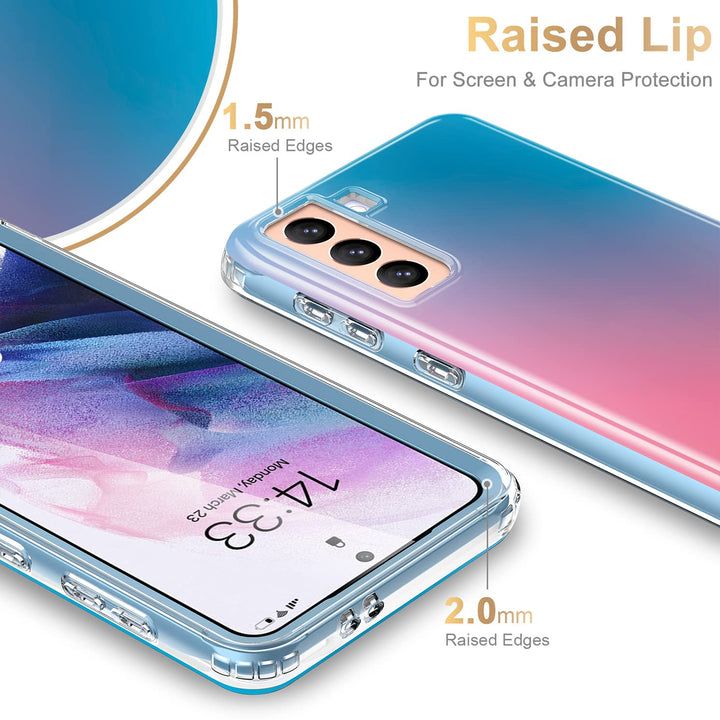 Galaxy S21 Glitter Marble Case - DOKUTRONIX