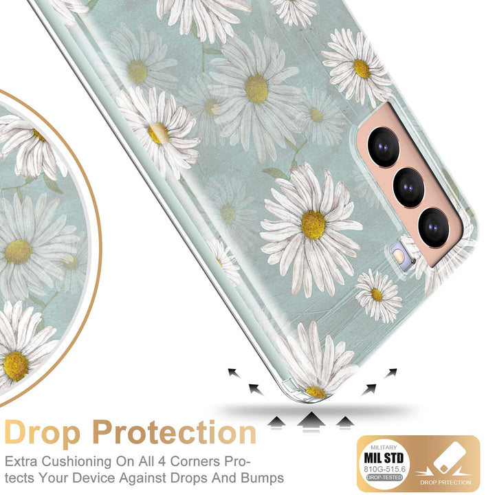 Galaxy S21 Glitter Marble Case - DOKUTRONIX