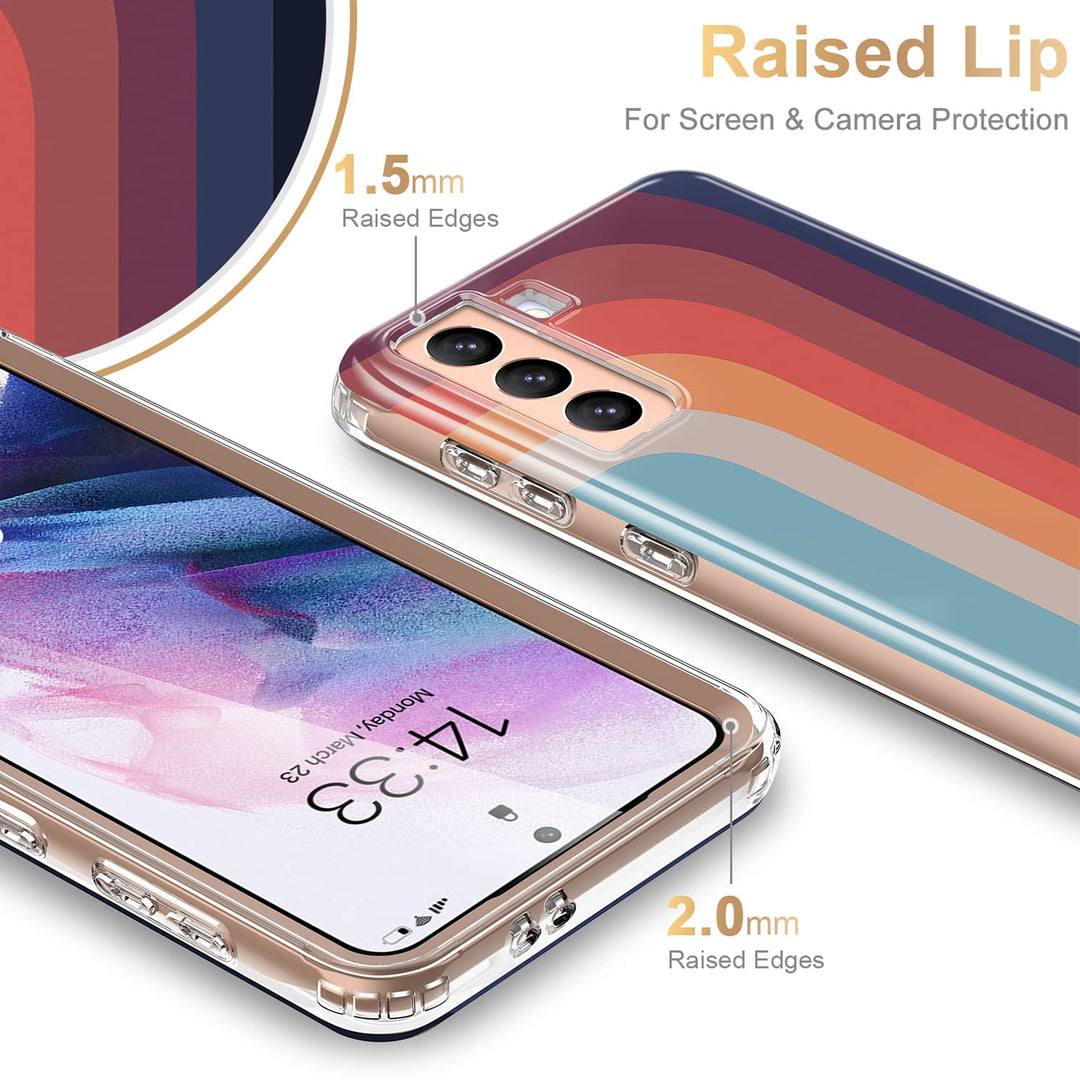 Galaxy S21 Glitter Marble Case - DOKUTRONIX