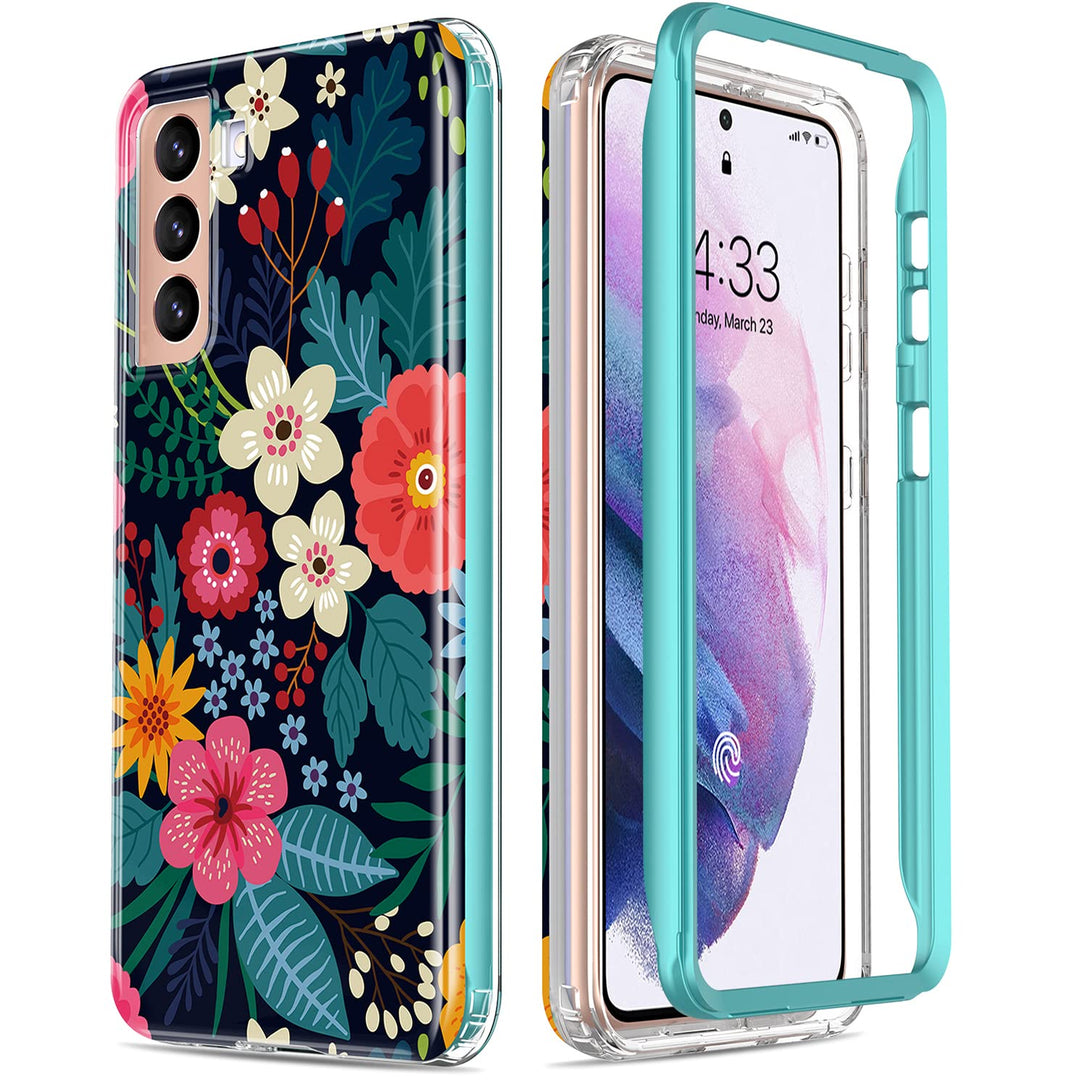 Galaxy S21 Glitter Marble Case - DOKUTRONIX