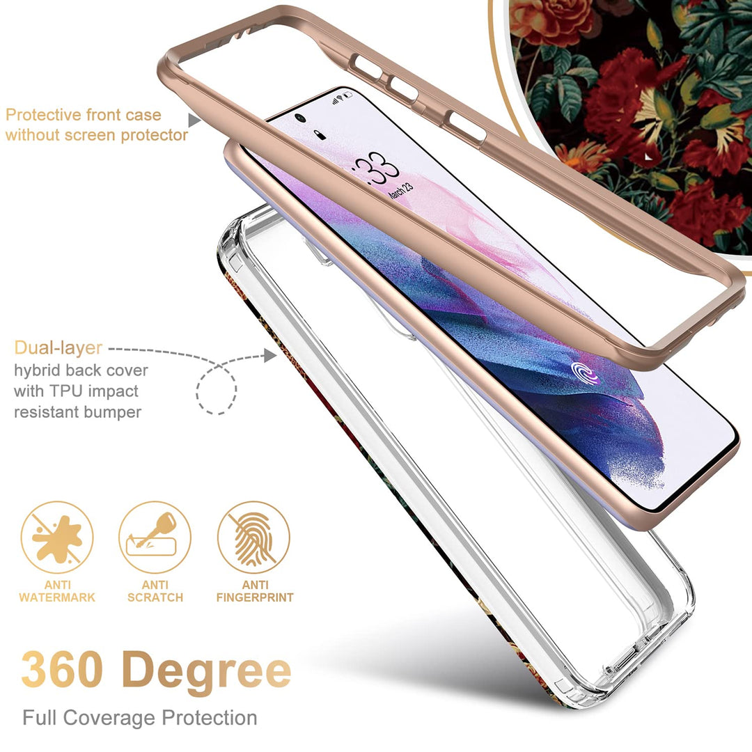 Galaxy S21 Glitter Marble Case - DOKUTRONIX