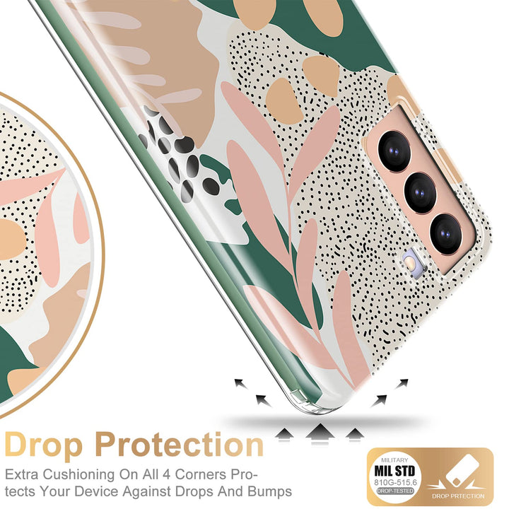 Galaxy S21 Glitter Marble Case - DOKUTRONIX