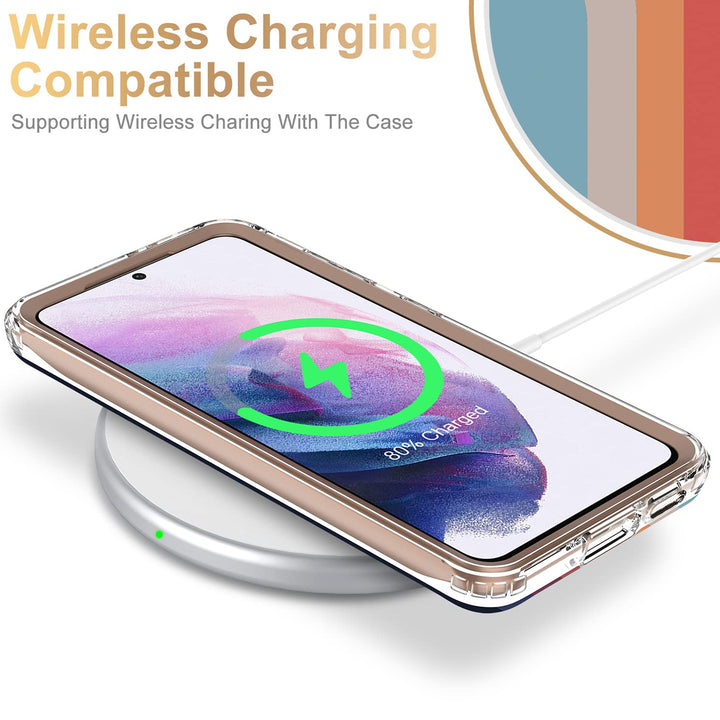 Galaxy S21 Glitter Marble Case - DOKUTRONIX