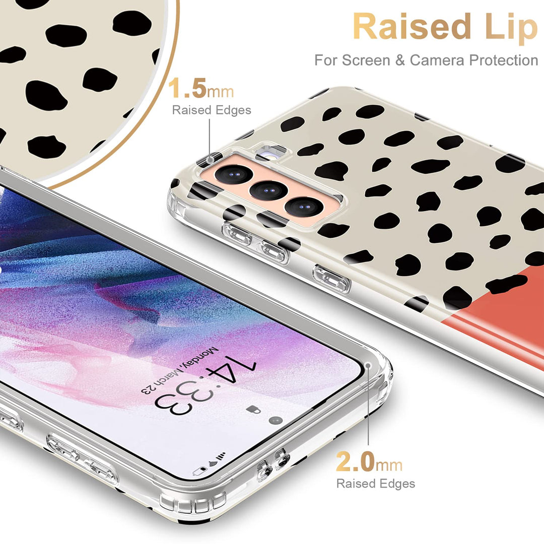 Galaxy S21 Glitter Marble Case - DOKUTRONIX