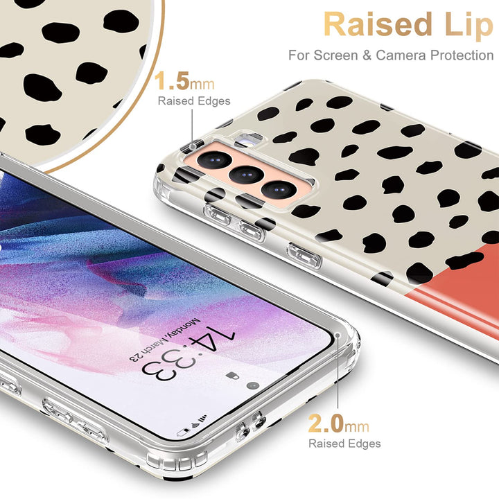 Galaxy S21 Glitter Marble Case - DOKUTRONIX