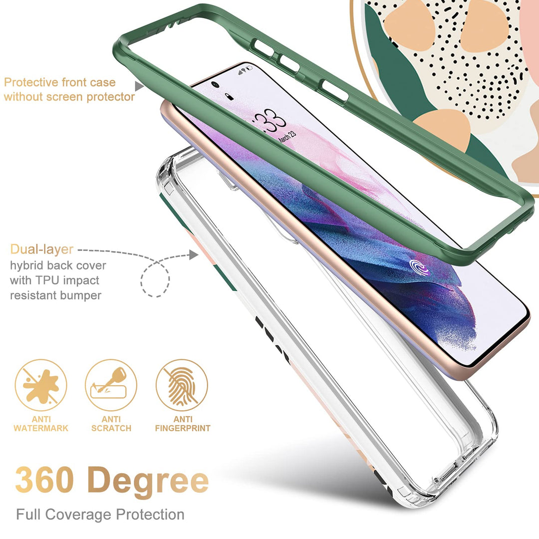 Galaxy S21 Glitter Marble Case - DOKUTRONIX