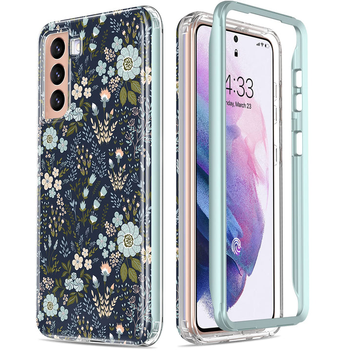 Galaxy S21 Glitter Marble Case - DOKUTRONIX