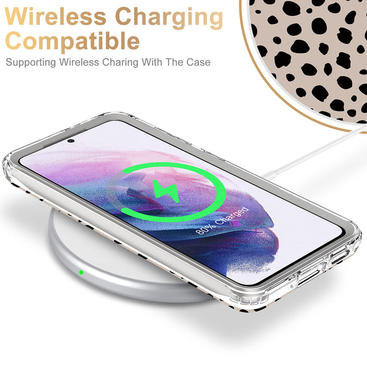 Galaxy S21 Glitter Marble Case - DOKUTRONIX