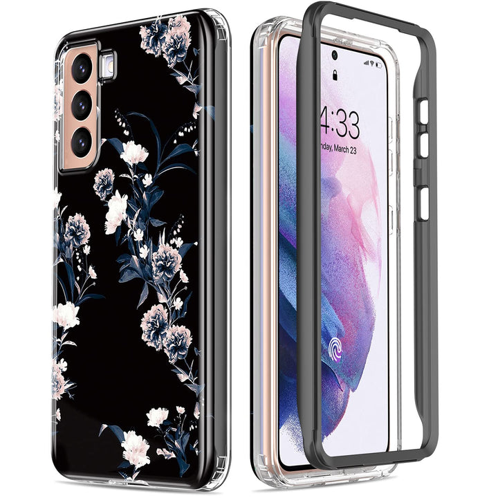 Galaxy S21 Glitter Marble Case - DOKUTRONIX