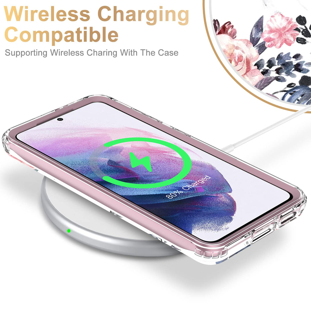 Galaxy S21 Glitter Marble Case - DOKUTRONIX