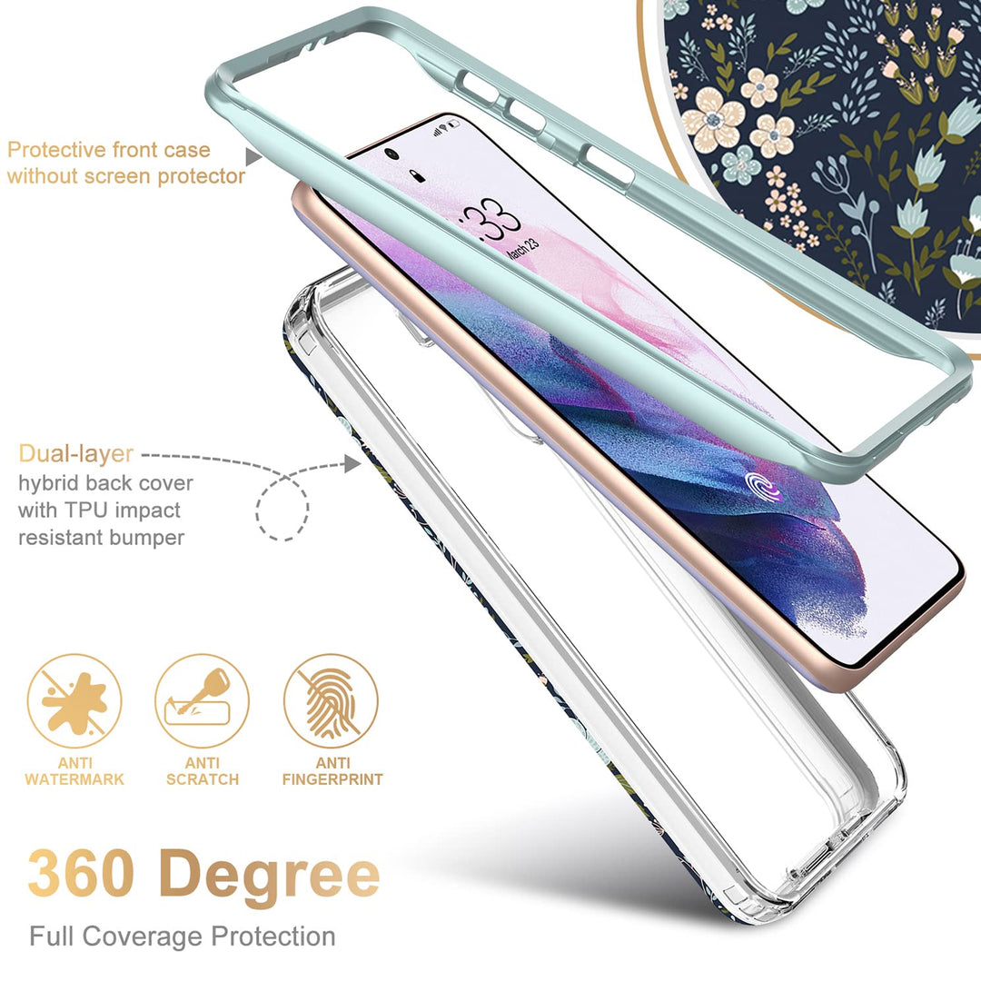 Galaxy S21 Glitter Marble Case - DOKUTRONIX