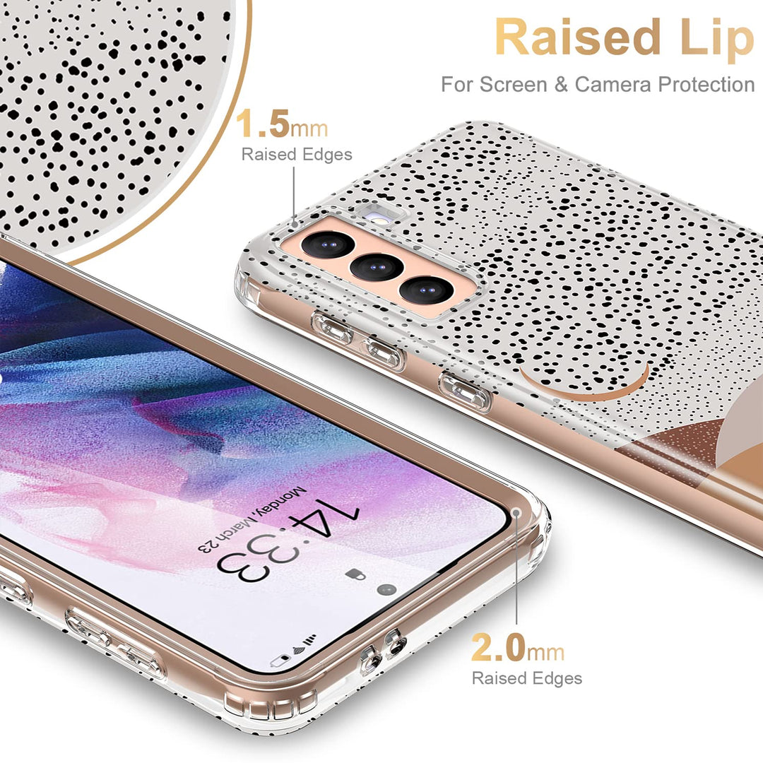 Galaxy S21 Glitter Marble Case - DOKUTRONIX