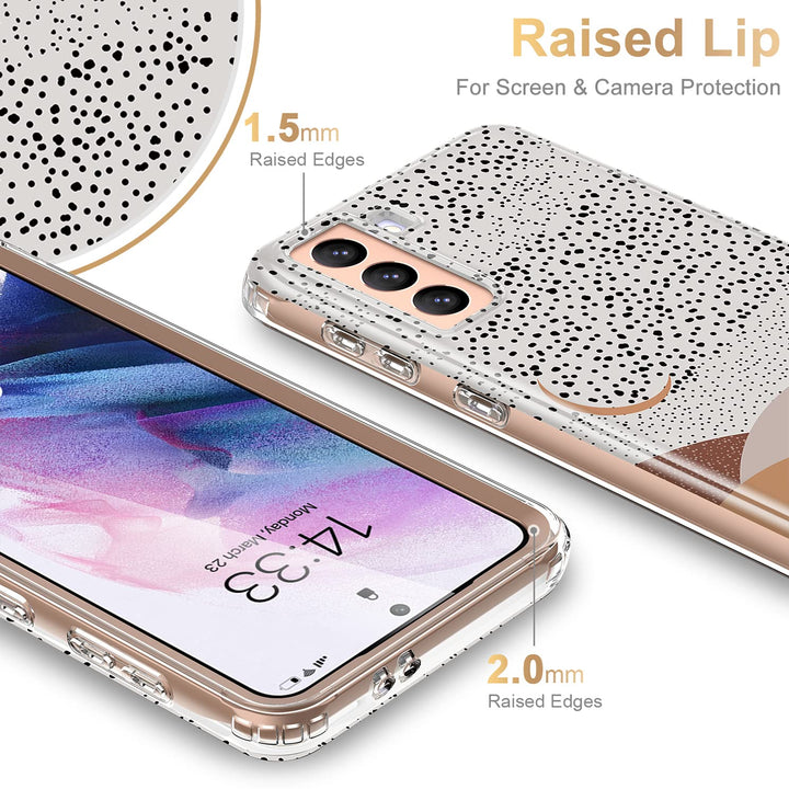 Galaxy S21 Glitter Marble Case - DOKUTRONIX