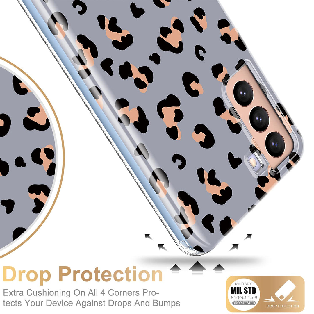 Galaxy S21 Glitter Marble Case - DOKUTRONIX