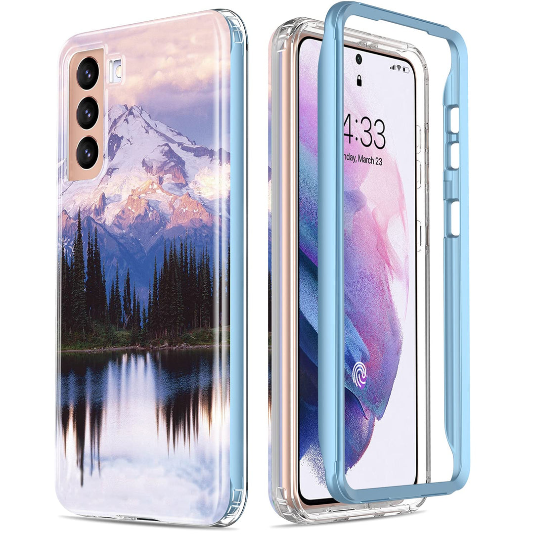 Galaxy S21 Glitter Marble Case - DOKUTRONIX