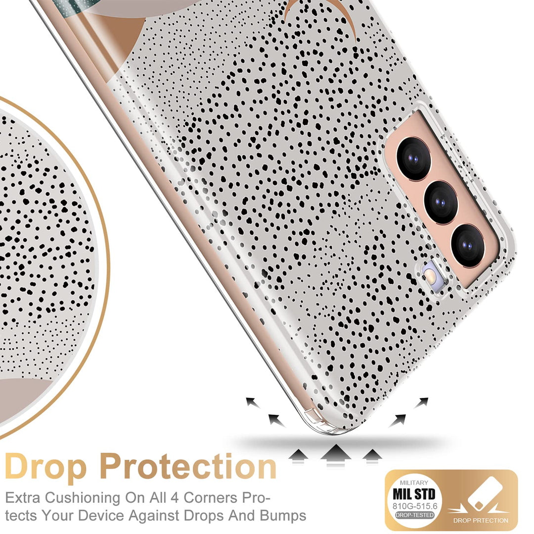 Galaxy S21 Glitter Marble Case - DOKUTRONIX