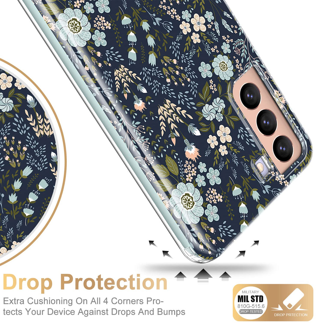 Galaxy S21 Glitter Marble Case - DOKUTRONIX