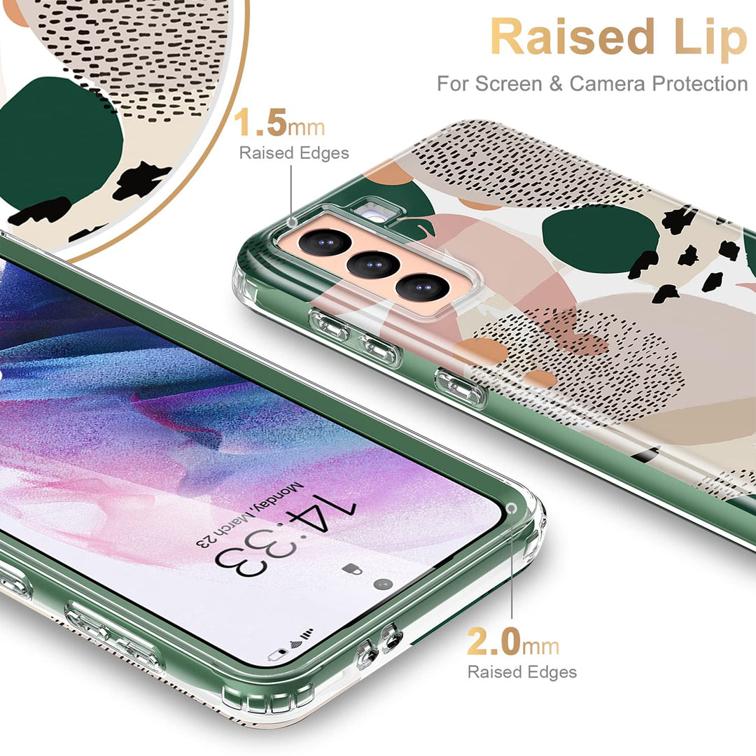 Galaxy S21 Glitter Marble Case - DOKUTRONIX