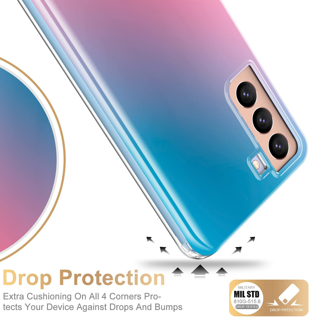 Galaxy S21 Glitter Marble Case - DOKUTRONIX