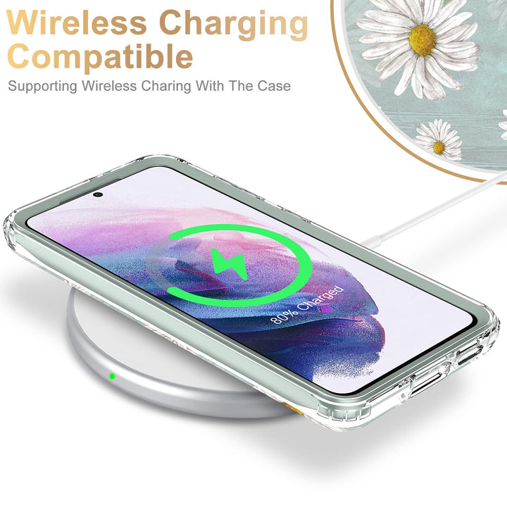 Galaxy S21 Glitter Marble Case - DOKUTRONIX