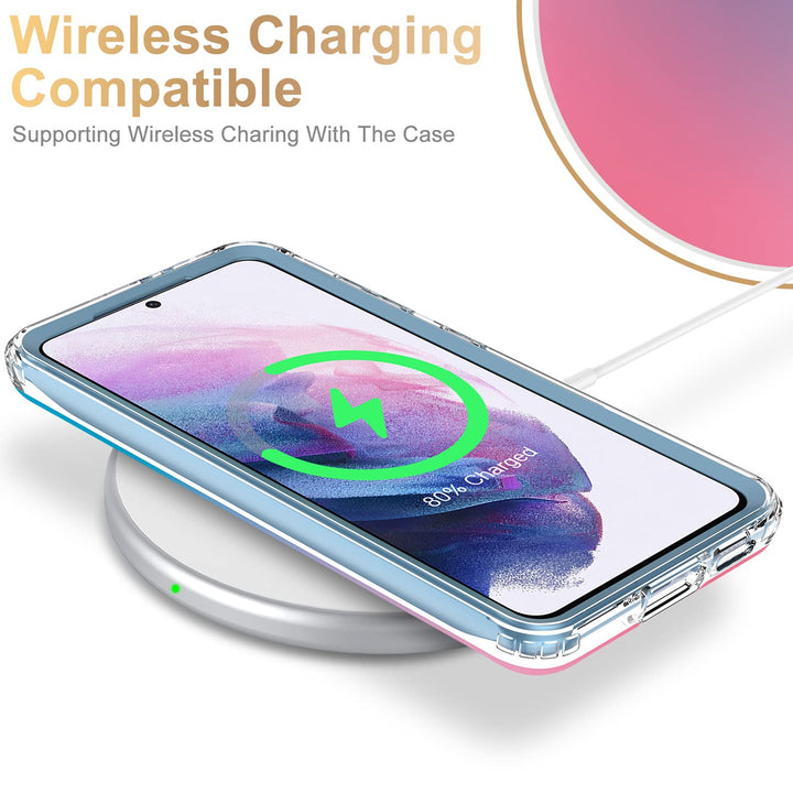 Galaxy S21 Glitter Marble Case - DOKUTRONIX