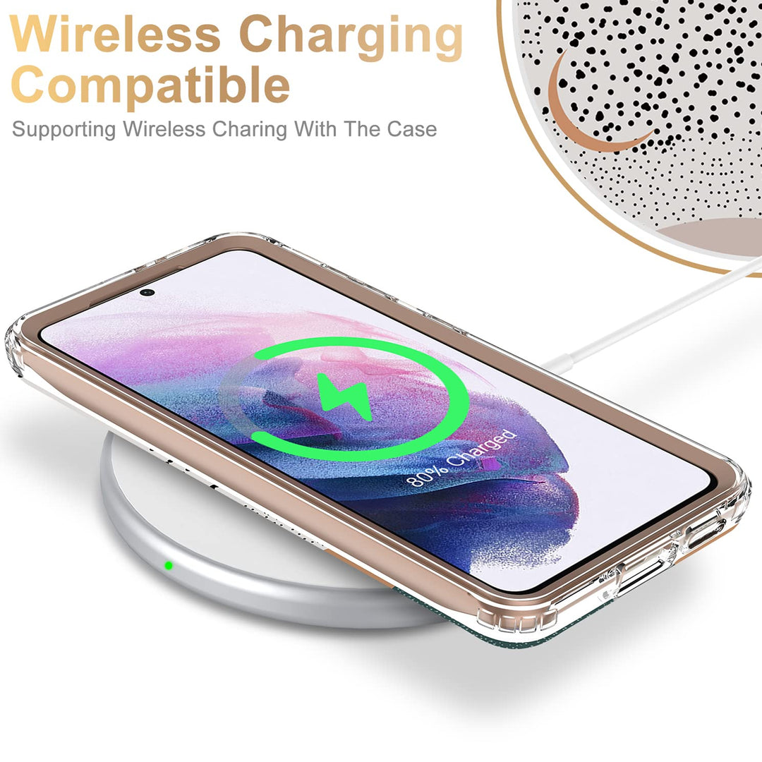 Galaxy S21 Glitter Marble Case - DOKUTRONIX