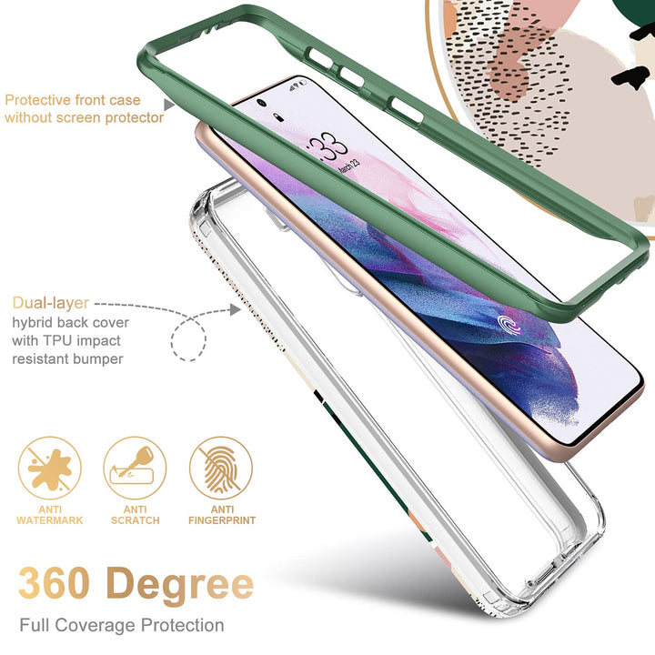 Galaxy S21 Glitter Marble Case - DOKUTRONIX