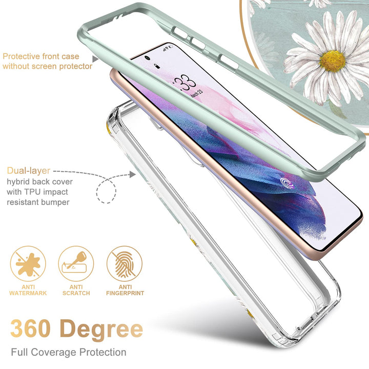 Galaxy S21 Glitter Marble Case - DOKUTRONIX