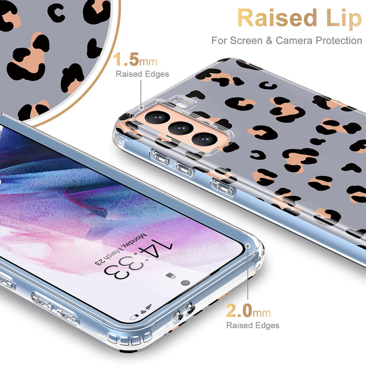 Galaxy S21 Glitter Marble Case - DOKUTRONIX