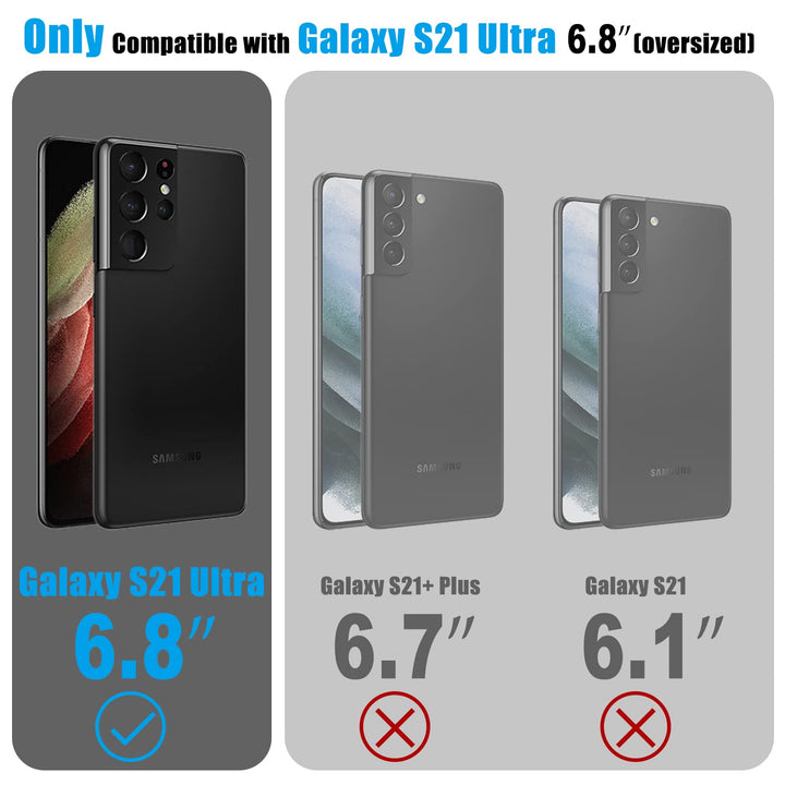 Galaxy S21 Ultra Bloom Case - Rugged Floral Style - DOKUTRONIX