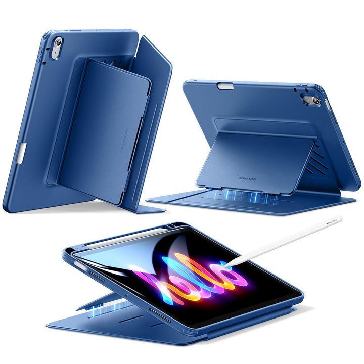 ESR FlipStand Case for iPad Air 11 - Blue - DOKUTRONIX