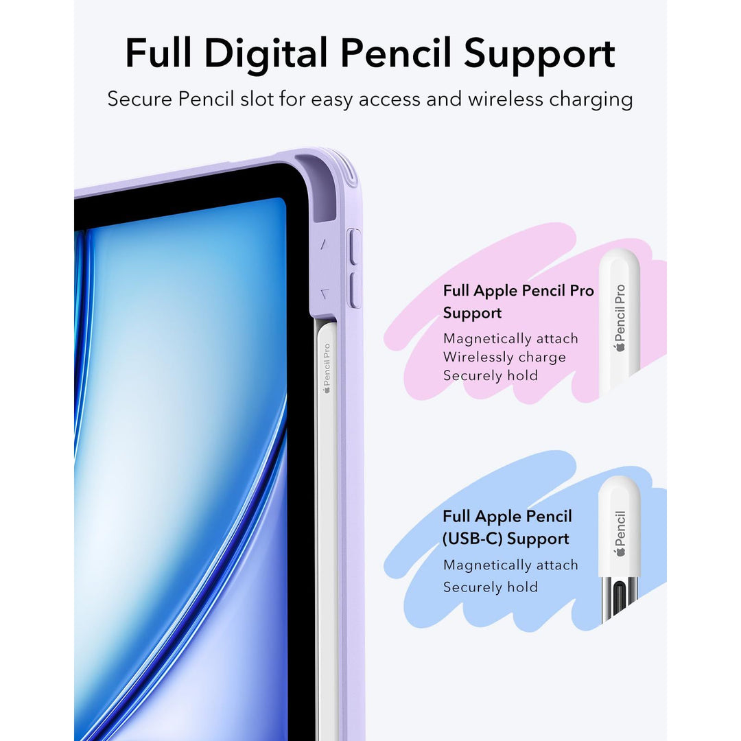 AirFlip for iPad Air Case: Multi-Angle Stand & Pencil Holder - DOKUTRONIX