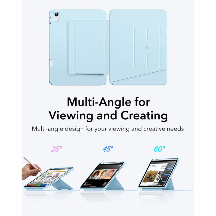 ESR SkyBlue Flip Case for iPad Air 11 (M3/M2) - DOKUTRONIX